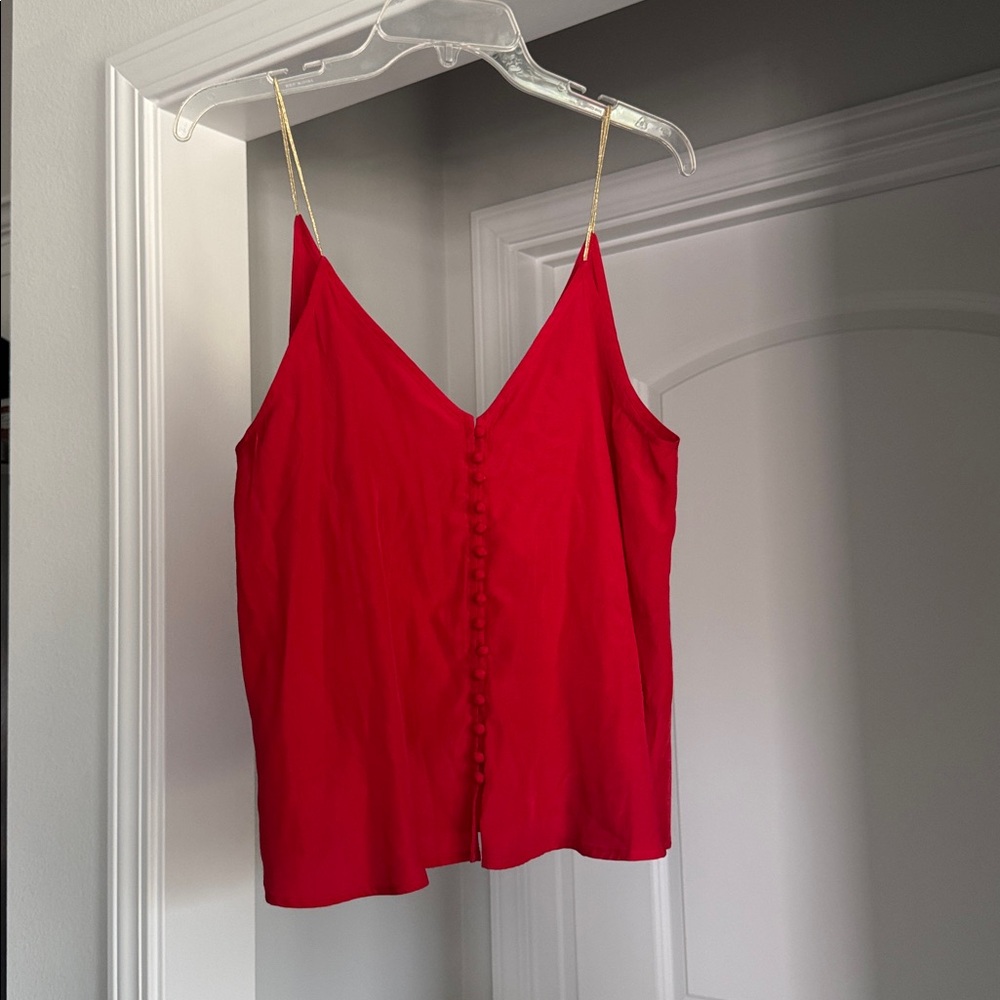 Elegant Red Women's Top
